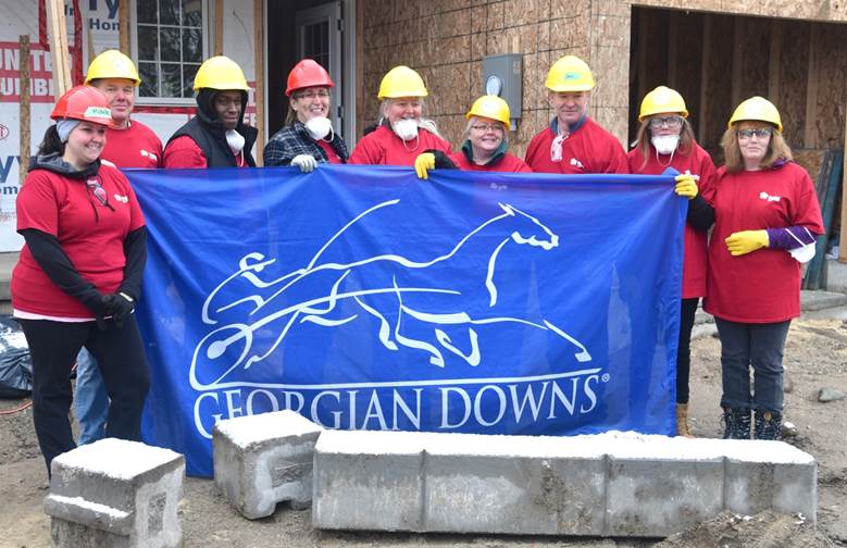 Habitat For Humanity build Day