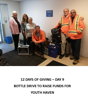 Youth Haven Bottle Drive Day 9