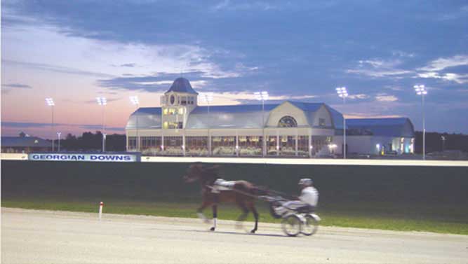 Georgian Downs Track View